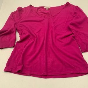 Hot pink Roz & Ali sweater